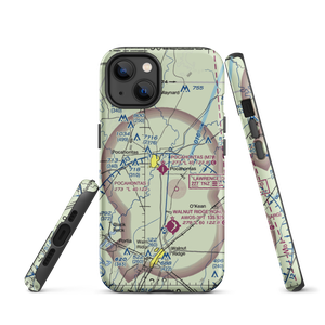 Pocahontas Municipal Airport (M70) VFR Sectional  Tough iPhone Case