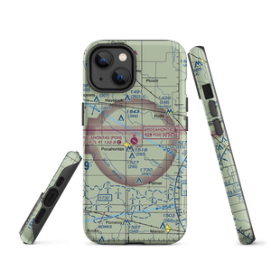 Pocahontas Municipal Airport (POH) VFR Sectional  Tough iPhone Case