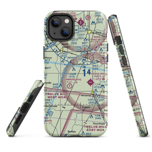 Podell Airport (IN76) VFR Sectional  Tough iPhone Case