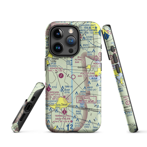 Poetry Flying Ranch Airport (T48) VFR Sectional  Tough iPhone Case