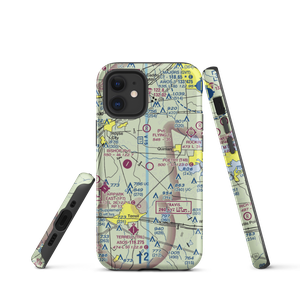 Poetry Flying Ranch Airport (T48) VFR Sectional  Tough iPhone Case