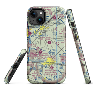 Poetry Landing Airport (33XA) VFR Sectional  Tough iPhone Case