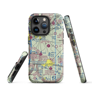 Poetry Landing Airport (33XA) VFR Sectional  Tough iPhone Case