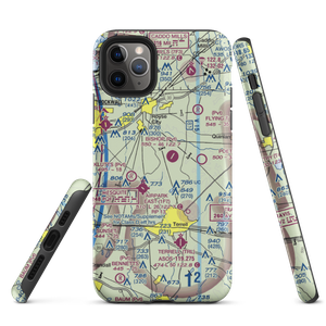 Poetry Landing Airport (33XA) VFR Sectional  Tough iPhone Case