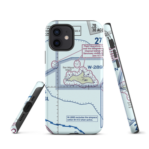 Point Bennett Research Station Airstrip (US-0228) VFR Sectional  Tough iPhone Case