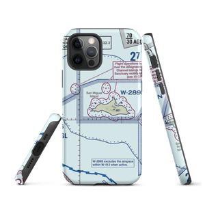 Point Bennett Research Station Airstrip (US-0228) VFR Sectional  Tough iPhone Case