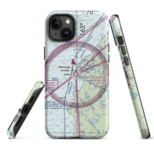 Point Lay LRRS Airport (PIZ) VFR Sectional  Tough iPhone Case