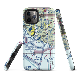 Point Mugu Naval Air Station (Naval Base Ventura Co) (NTD) VFR Sectional  Tough iPhone Case