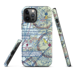 Pokety Airport (3MD8) VFR Sectional  Tough iPhone Case