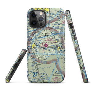 Polk County Airport- Cornelius Moore Field (4A4) VFR Sectional  Tough iPhone Case