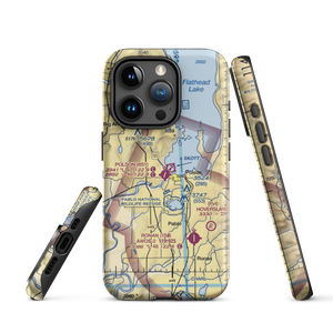 Polson Airport (8S1) VFR Sectional  Tough iPhone Case