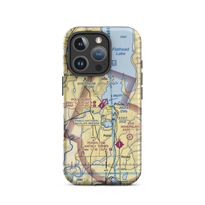 Polson Airport (8S1) VFR Sectional  Tough iPhone Case
