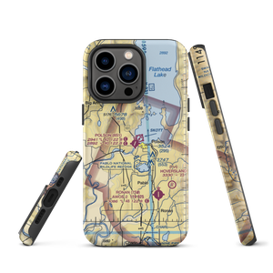 Polson Airport (8S1) VFR Sectional  Tough iPhone Case