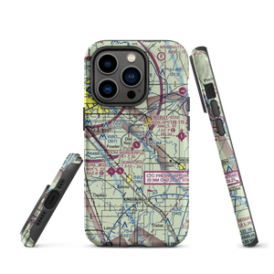 Pom Wonderful Airstrip (0CA0) VFR Sectional  Tough iPhone Case