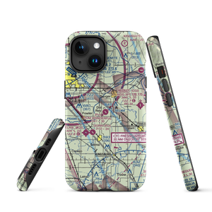 Pom Wonderful Airstrip (0CA0) VFR Sectional  Tough iPhone Case