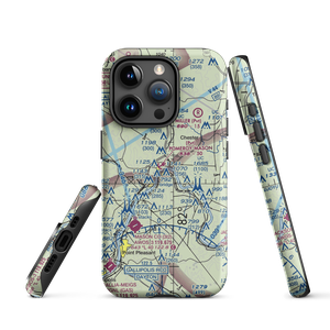 Pomeroy-Mason Seaplane Base (WV35) VFR Sectional  Tough iPhone Case