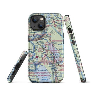 Pomona Landing Airport (78FL) VFR Sectional  Tough iPhone Case