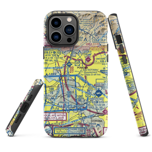 Pomona Superior Court Heliport (99L) VFR Sectional  Tough iPhone Case