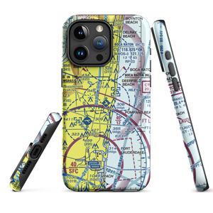 Pompano Beach Airpark (PMP) VFR Sectional  Tough iPhone Case