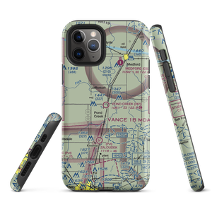 Pond Creek Municipal Airport (2K1) VFR Sectional  Tough iPhone Case