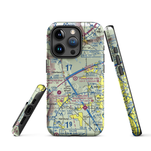 Ponderosa Heliport (13D) VFR Sectional  Tough iPhone Case