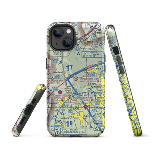 Ponderosa Heliport (13D) VFR Sectional  Tough iPhone Case