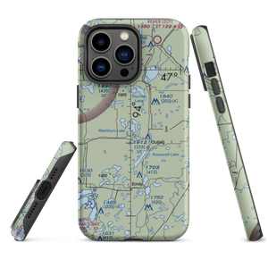 Ponderosa Seaplane Base (83MN) VFR Sectional  Tough iPhone Case