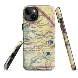 Ponderosa Sky Ranch Airport (52CN) VFR Sectional  Tough iPhone Case