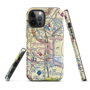 Pontious Airport (1CL2) VFR Sectional  Tough iPhone Case