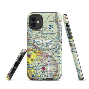 Poole Airport (II86) VFR Sectional  Tough iPhone Case