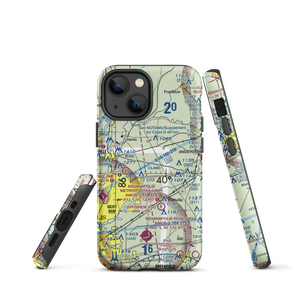 Poole Airport (II86) VFR Sectional  Tough iPhone Case