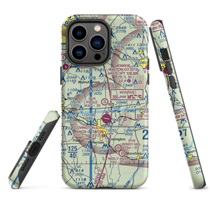 Poole Farm Airport (2GA1) VFR Sectional  Tough iPhone Case