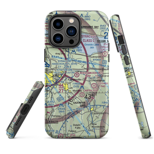 Poolsbrook Aerodrome (NY72) VFR Sectional  Tough iPhone Case