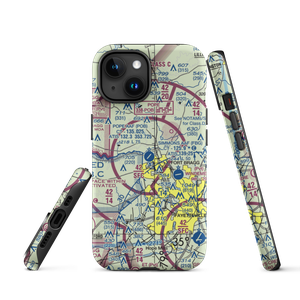 Pope Field (POB) VFR Sectional  Tough iPhone Case