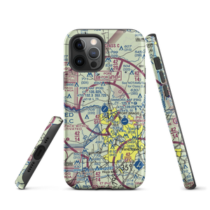 Pope Field (POB) VFR Sectional  Tough iPhone Case