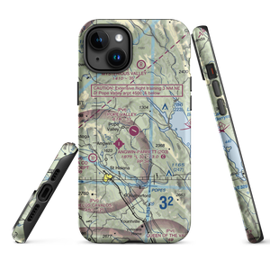 Pope Valley Airport (05CL) VFR Sectional  Tough iPhone Case