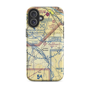 Poplar Point Airport (ID42) VFR Sectional  Tough iPhone Case