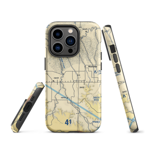 Porch Ranch Airport (0SD7) VFR Sectional  Tough iPhone Case