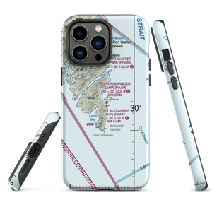 Port Alexander Seaplane Base (AHP) VFR Sectional  Tough iPhone Case