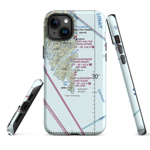 Port Alexander Seaplane Base (AHP) VFR Sectional  Tough iPhone Case