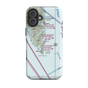 Port Alexander Seaplane Base (AHP) VFR Sectional  Tough iPhone Case