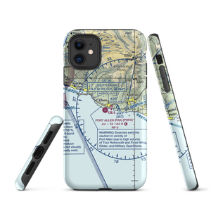 Port Allen Airport (PAK) VFR Sectional  Tough iPhone Case