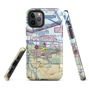 Port Angeles Cgas Airport (NOW) VFR Sectional  Tough iPhone Case