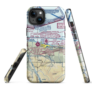 Port Angeles Seaplane Base (W66) VFR Sectional  Tough iPhone Case