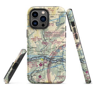 Port Elsner Airport (75WA) VFR Sectional  Tough iPhone Case