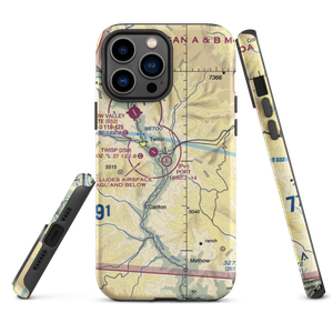 Port Field (WS87) VFR Sectional  Tough iPhone Case