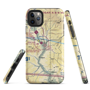 Port Field (WS87) VFR Sectional  Tough iPhone Case