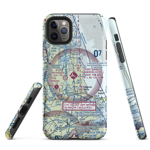 Port Isabel Cameron County Airport (PIL) VFR Sectional  Tough iPhone Case