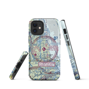 Port Isabel Cameron County Airport (PIL) VFR Sectional  Tough iPhone Case