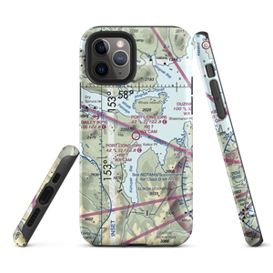 Port Lions Airport (ORI) VFR Sectional  Tough iPhone Case